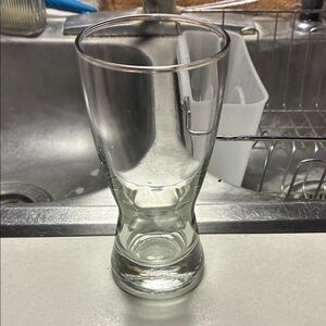NWOT Small Pilsner Clear Glass Beer Stein